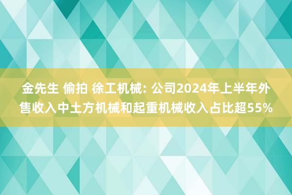金先生 偷拍 徐工机械: 公司2024年上半年外售收入中土方机械和起重机械收入占比超55%
