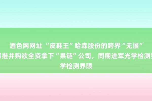 酒色网网址 “皮鞋王”哈森股份的跨界“无餍”：再推并购欲全资拿下“果链”公司，同期进军光学检测界限