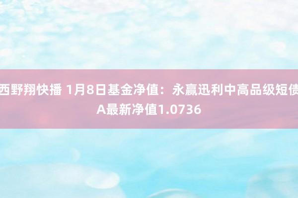 西野翔快播 1月8日基金净值：永赢迅利中高品级短债A最新净值1.0736