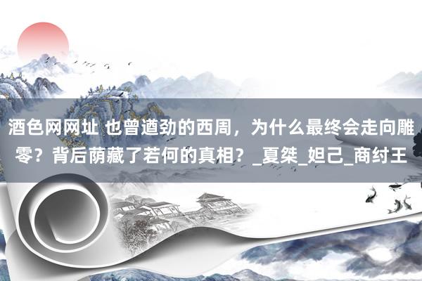 酒色网网址 也曾遒劲的西周，为什么最终会走向雕零？背后荫藏了若何的真相？_夏桀_妲己_商纣王
