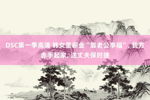 DSC第一季高清 韩女星薪金“靠老公享福”， 我方赤手起家， 送丈夫保时捷